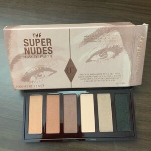 NWB Charlotte Tilbury Super Nudes Easy Eye Palette